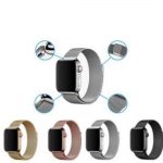 Bracelete Milanese  Fecho Magnético Apple Watch 42/44 mm